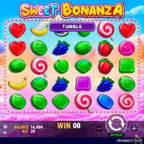 Volerbet - Sweet Bonanza Slot - Tumble Feature und Freispiele
